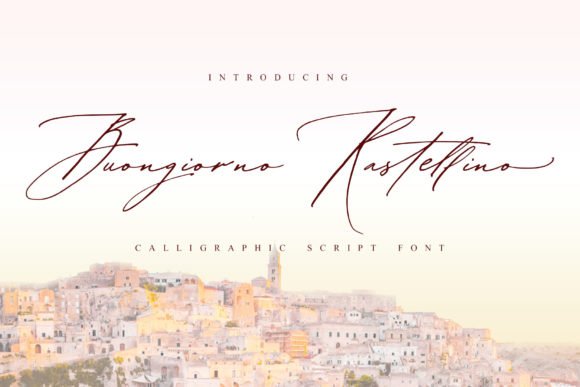 Buongiorno Rastellino Font - Featured Image