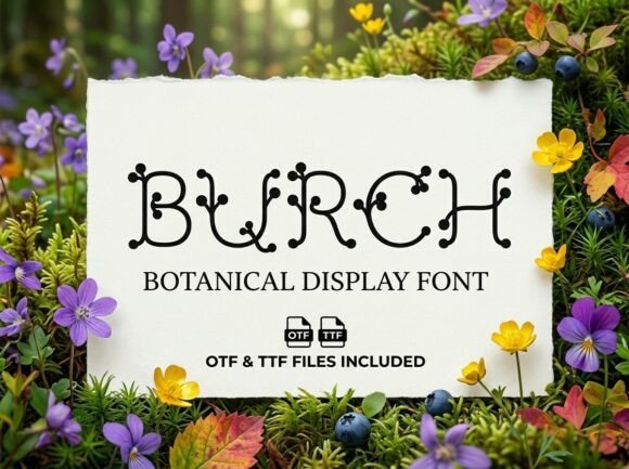 Burch Font - Featured Image