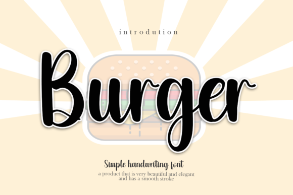 Burger Font - Featured Image