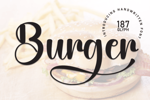 Burger Font - Featured Image