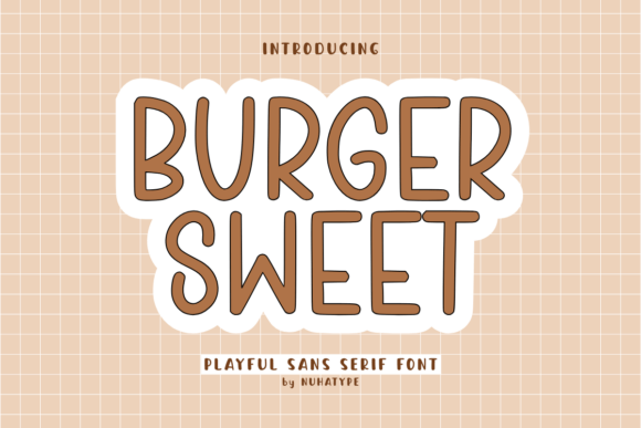 Burger Sweet Font - Featured Image