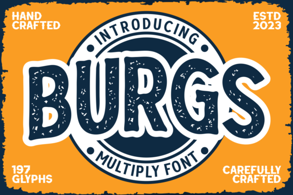 Burgs Font - Featured Image