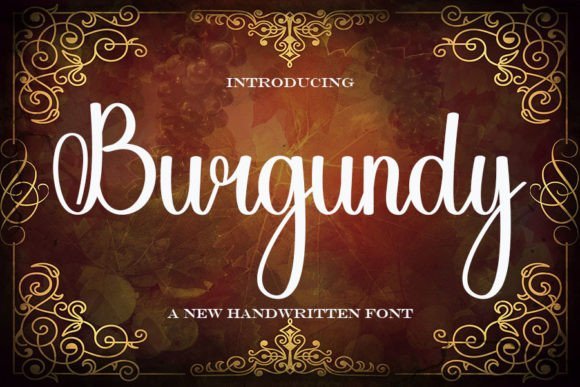 Burgundy Font - Featured Image