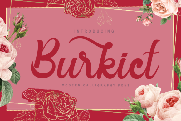 Burkict Font - Featured Image