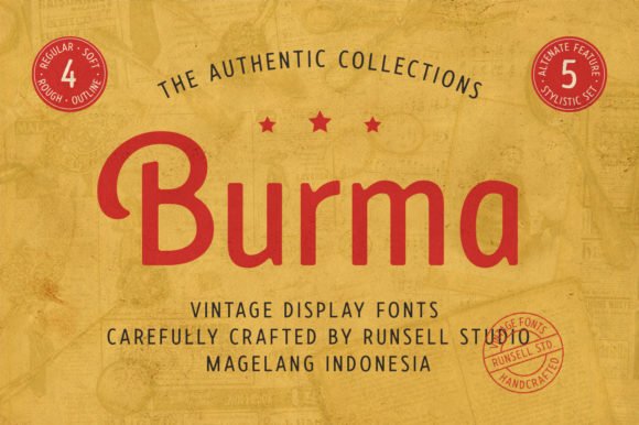 Burma Font - Featured Image
