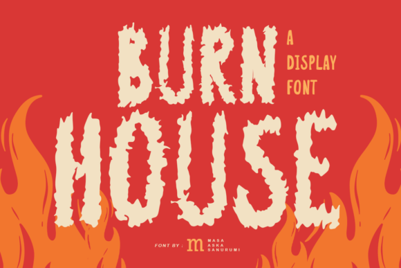 Burn House Font - Featured Image