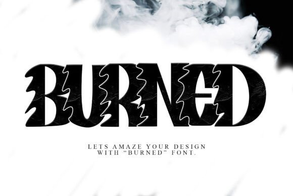 Burned Font - Featured Image