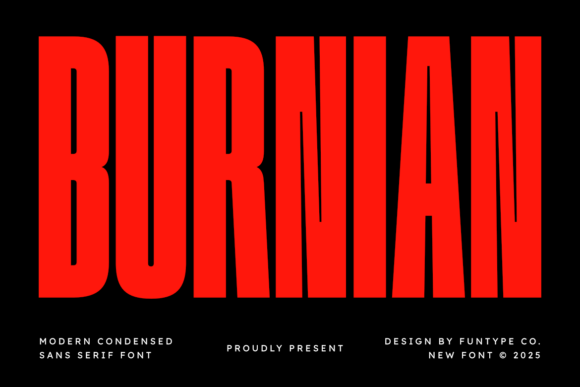 Burnian Font - Featured Image