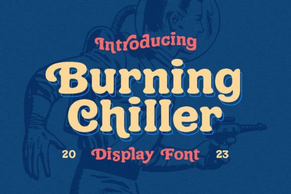 Burning Chiller Font - Featured Image