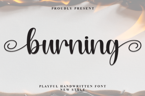 Burning Font - Featured Image