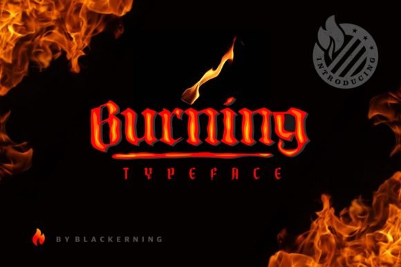 Burning Font - Featured Image