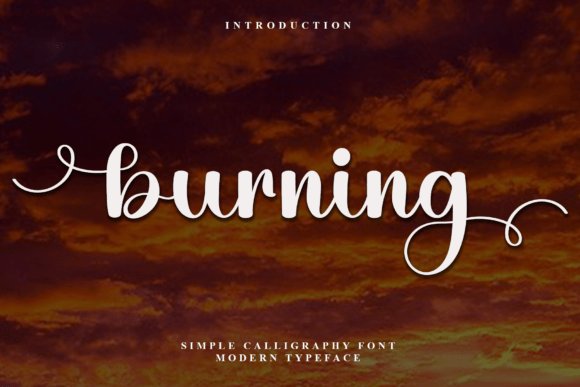 Burning Font - Featured Image