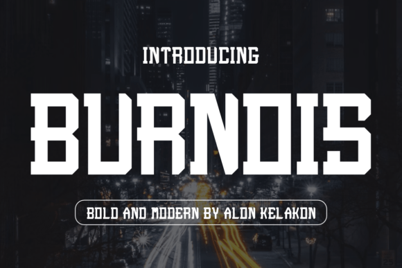 Burnois Font - Featured Image