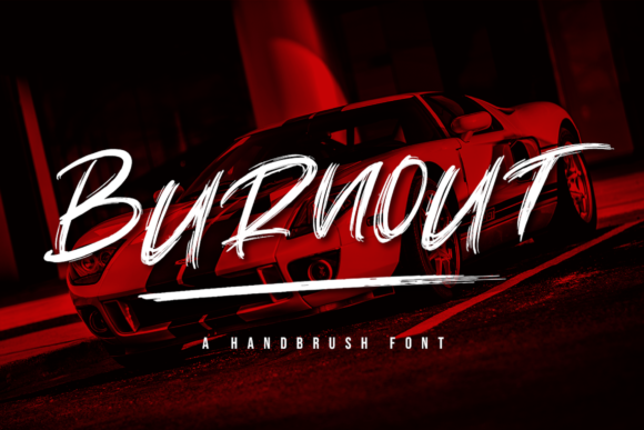 Burnout Font - Featured Image