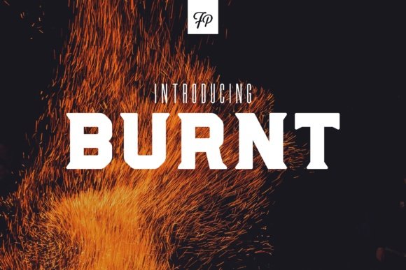 Burnt Font - Featured Image