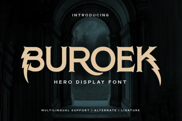 Buroek Font - Featured Image