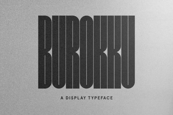 Burokku Font - Featured Image