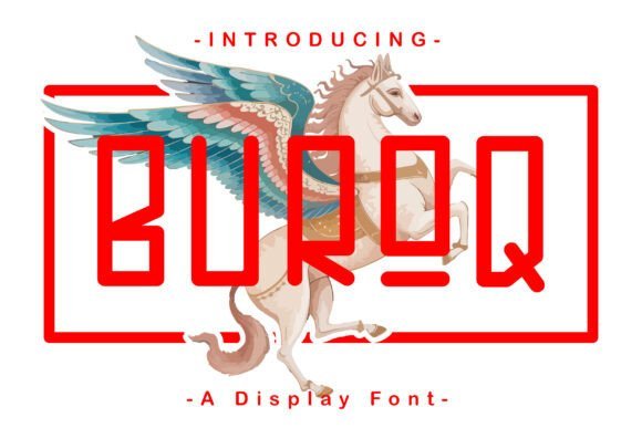 Buroq Font - Featured Image