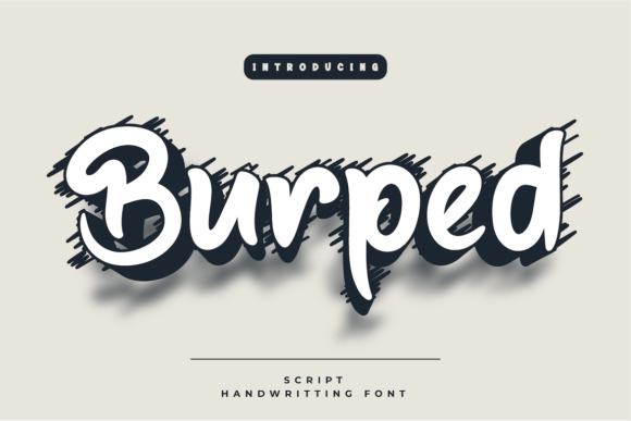 Burped Font - Featured Image