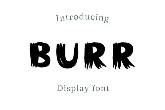 Burr Font - Featured Image