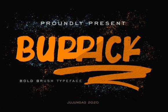 Burrick Font - Featured Image
