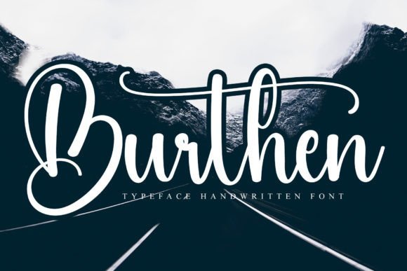 Burthen Font - Featured Image