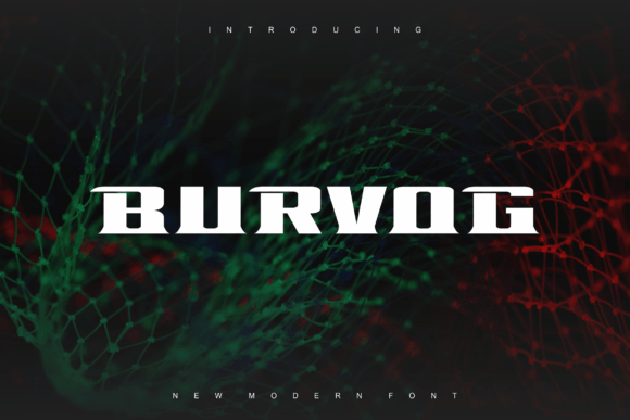 Burvog Font - Featured Image