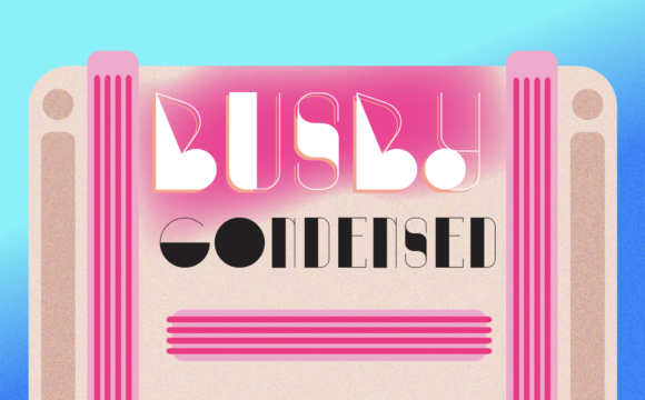 Busby Condensed Font - Featured Image