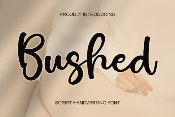 Bushed Font - Featured Image