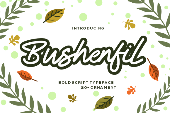 Bushenfil Font - Featured Image