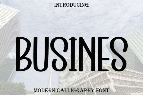 Busines Font - Featured Image