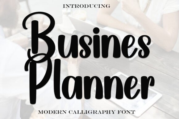 Busines Planner Font - Featured Image