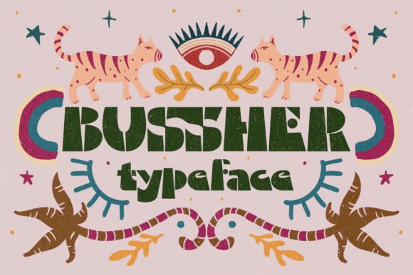 Bussher Font - Featured Image