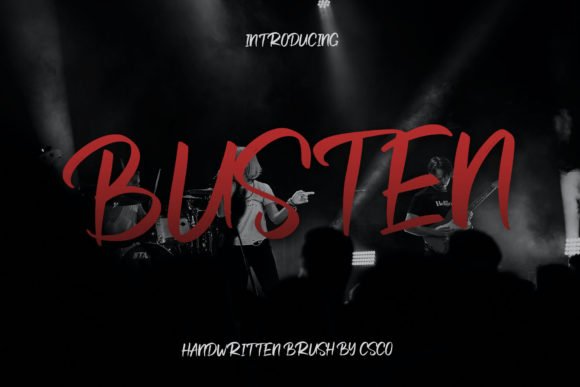 Busten Font - Featured Image