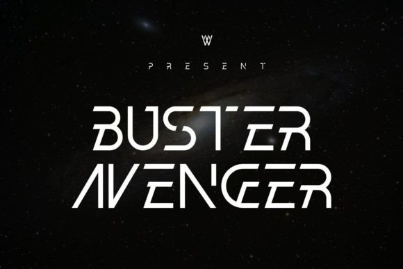 Buster Avenger Font - Featured Image