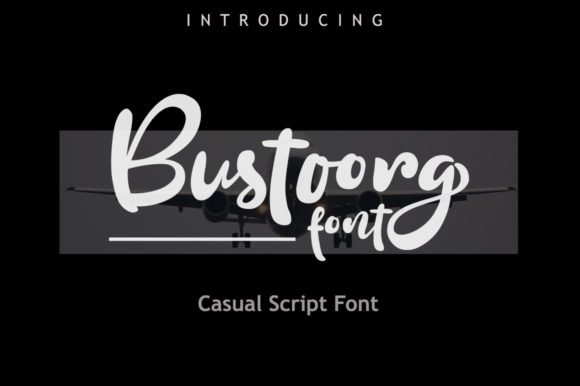 Bustoorg Font - Featured Image