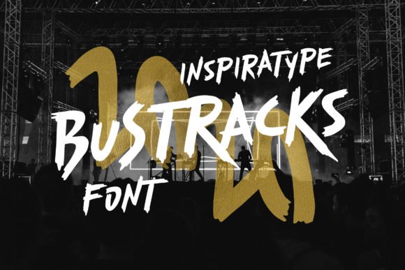Bustracks Font - Featured Image