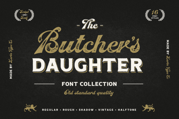 Butcher's Daughter Font - Featured Image