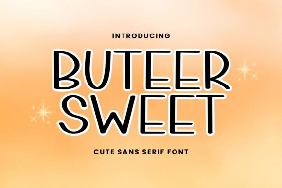Buteer Sweet Font Font - Featured Image