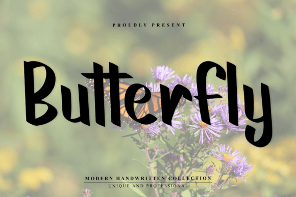 Buterfly Font - Featured Image