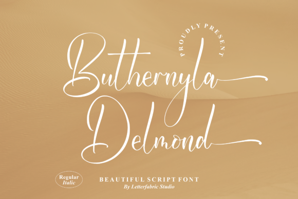 Buthernyla Delmond Font - Featured Image