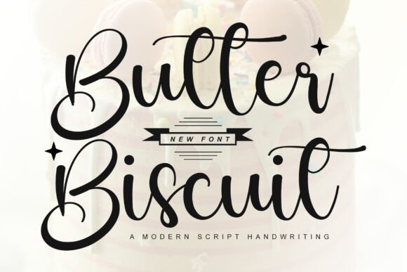 Butter Biscuit Font - Featured Image