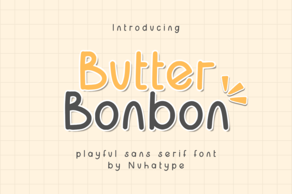 Butter Bonbon Font - Featured Image