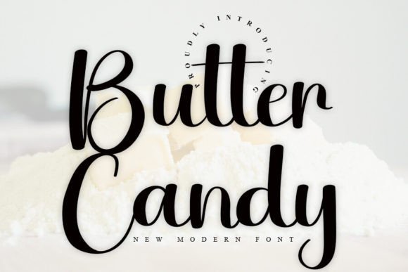 Butter Candy Font - Featured Image