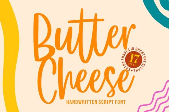 Butter Cheese Font - Featured Image