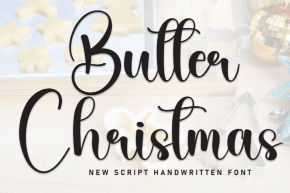 Butter Christmas Font - Featured Image