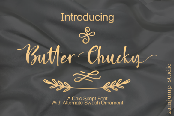 Butter Chucky Font - Featured Image