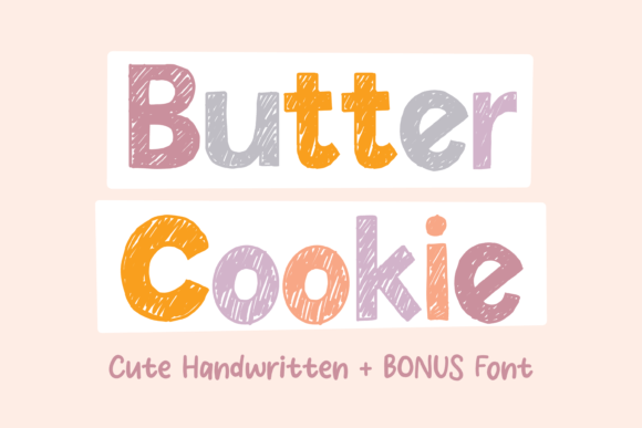 Butter Cookie Font - Featured Image