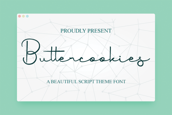 Butter Cookies Font - Featured Image