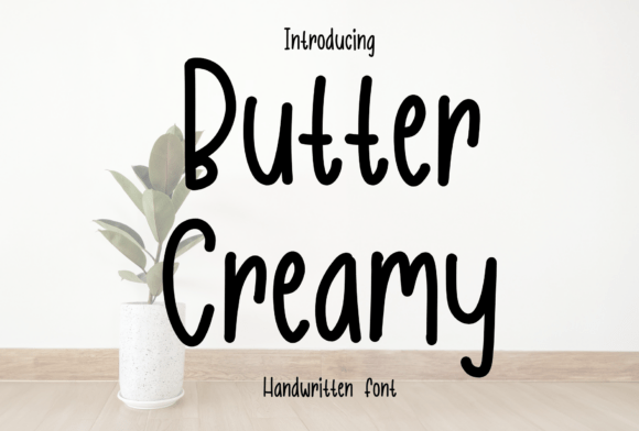 Butter Creamy Font - Featured Image